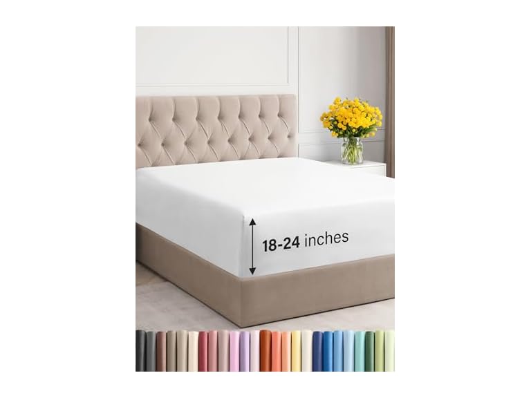 Hotel Luxury Single Fitted Sheet Only