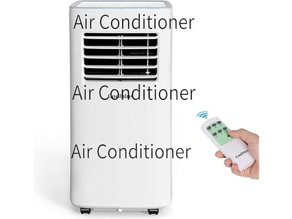 Coolblus portable air conditioner,7300 BTU 450sqft
