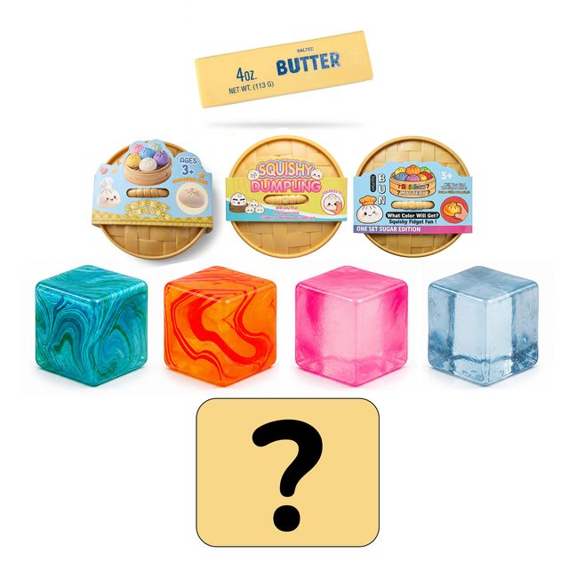 Amore 5-Pack Mystery Squishy Sensory Toys - Gallery 4