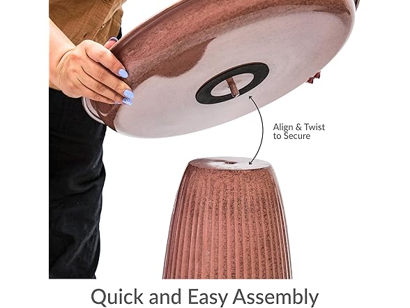 Sunnydaze Gleeful Garden Metal Bird Bath