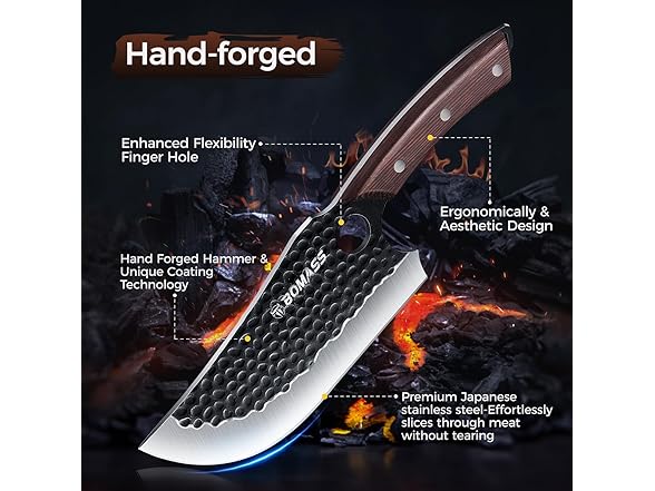 Meat Cleaver Butcher Knife Set