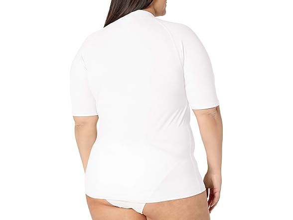 Kanu Surf Women's (1X) White Plus Rashguard