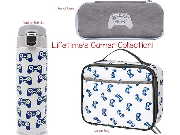 L LIFETIME Pencil Case Organizer Zipper Pouch