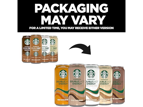 Starbucks Double Shot Energy Drink, Vanilla, 15 Fl Oz
