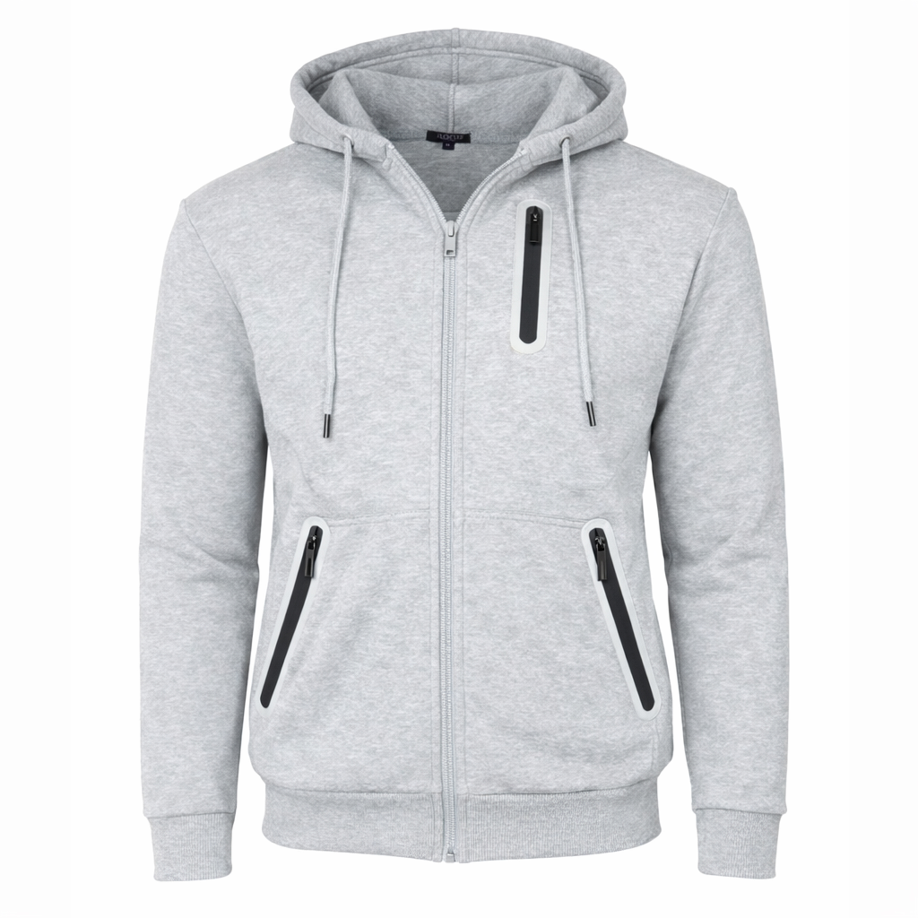 Mens Fleece-Lined Tech Zip Hoodie - Gallery 9