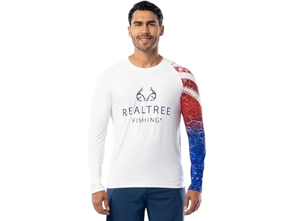 White Realtree Patriotic