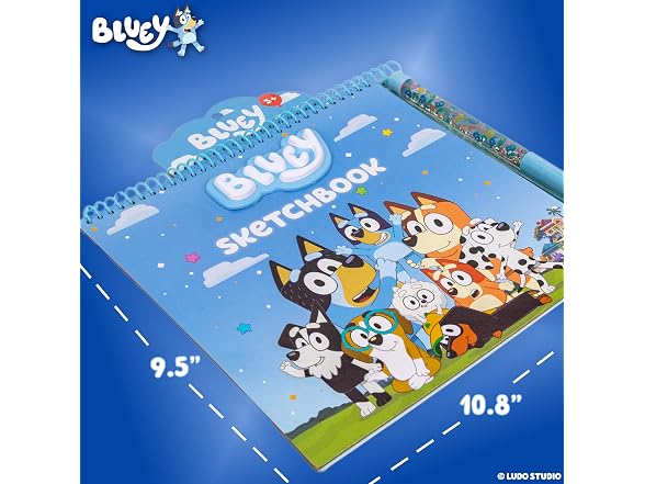 Bluey Sketchbook, 20-Page