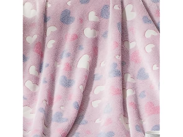 Elegant Comfort Glow in The Dark Throw Blanket