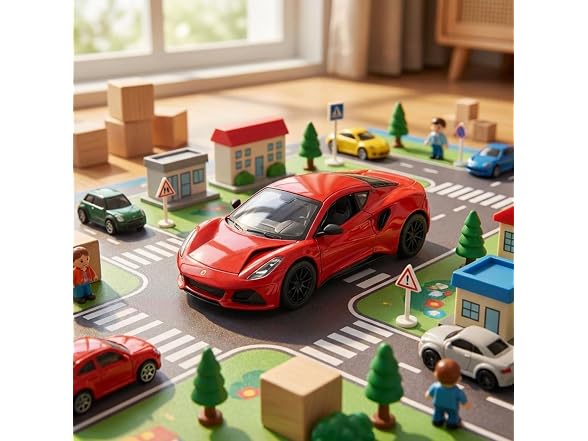 Lotus Emira Diecast Pull-Back Car Toy 12CT