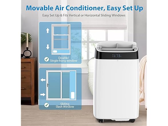 Vossfamul 10000 BTU Portable Air Conditioner