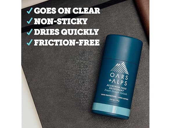 Oars + Alps | Aluminum Free Men's 1pk