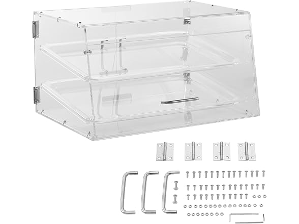 Pastry Display Case, 2-Tier Commercial