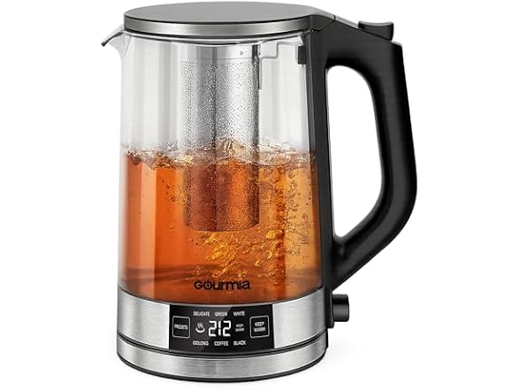 Gourmia Programmable Digital Glass Kettle – 1.7L