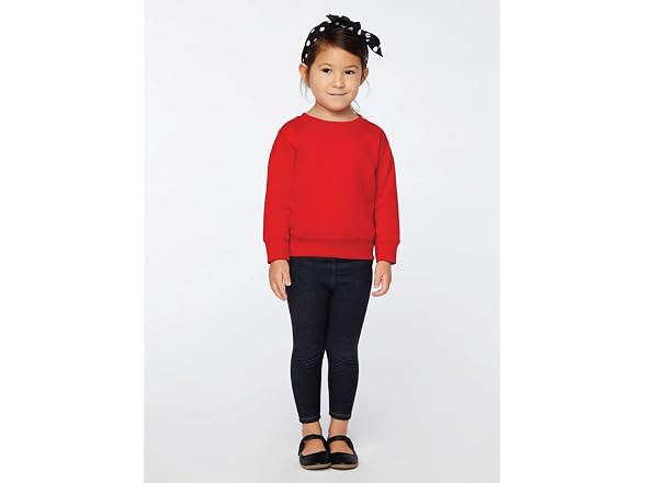 Rabbit Skins (5-6) Toddler Fleece Long Sweatshirt