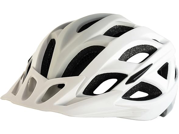 Adult Bike Safety Helmet White