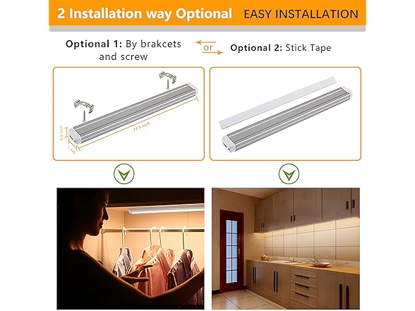 Jukomingda LED Under Cabinet Lighting kit