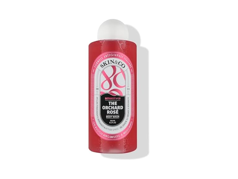SKIN&CO Orchard Rosé Body Wash, 8.4 FL OZ