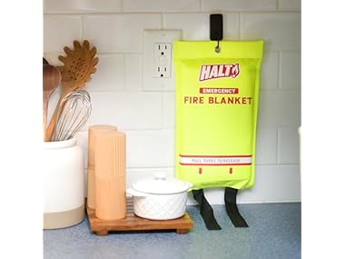 $19.99, Was $34.95, 42% Off! HALT! HF52 Emergency Fire Blanket Choose 1,2 or 4pk dealfomo