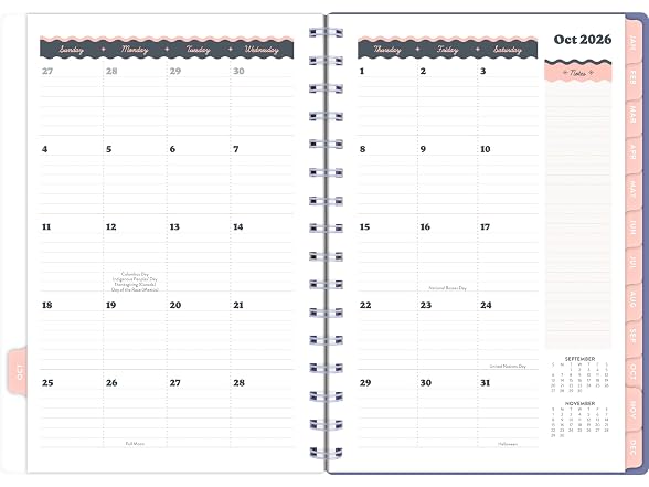 Mead Cambridge 2027 Planner 5.5x8.5 Berry