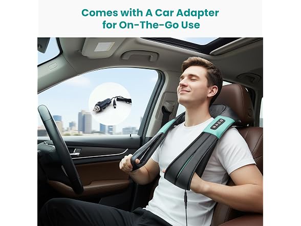Nekteck Shiatsu Neck Massager with Heat