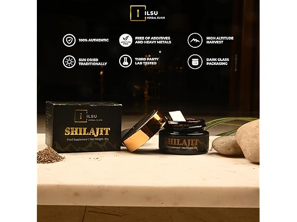 ILSU Shilajit | Pure Organic Himalayan