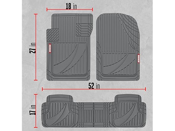 Motor Trend FlexTough Heavy Duty Mats