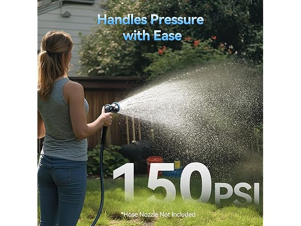 Relhost Garden Hose 100 ft x 5/8", Flexible Heavy Duty Water (Open Box)