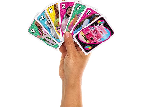 Mattel Games UNO Barbie The Movie Card