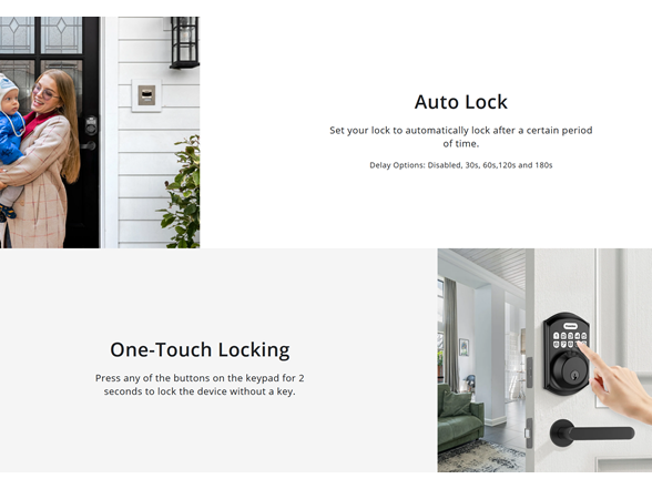 Kaadas KA201 Entry Door Lock with Keypad