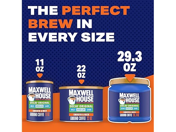 Maxwell House The Original Roast Decaf Medium Roast