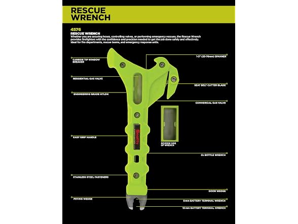 Scotty Fire 4576 Rescue Wrench