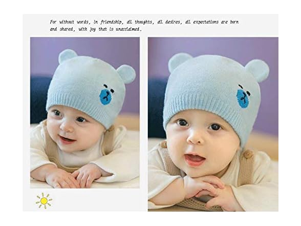XKT Baby Boys Girls Winter Knitted Hat