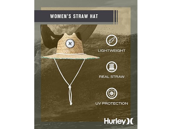 Hurley Women (OS) Straw Hat