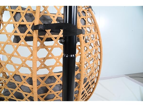 Bamboo Rattan Egg Swing Chair