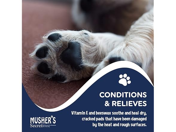 Musher's Secret All-Natural Dog Paw Balm, All-Seas