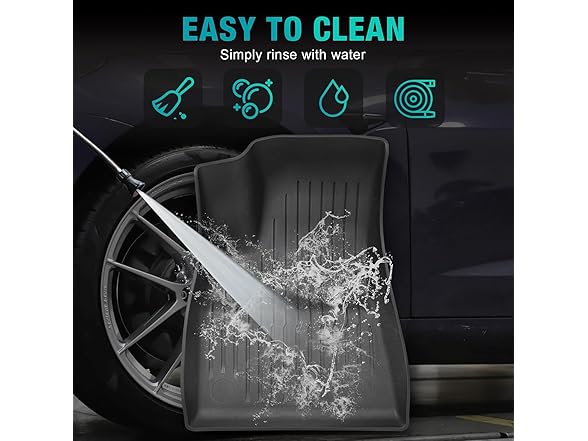Tesla Model Y Floor Mats 6pc 5-Seat