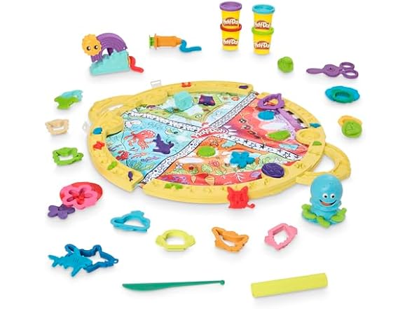 Play-Doh Fold & Go Playmat Starter Set