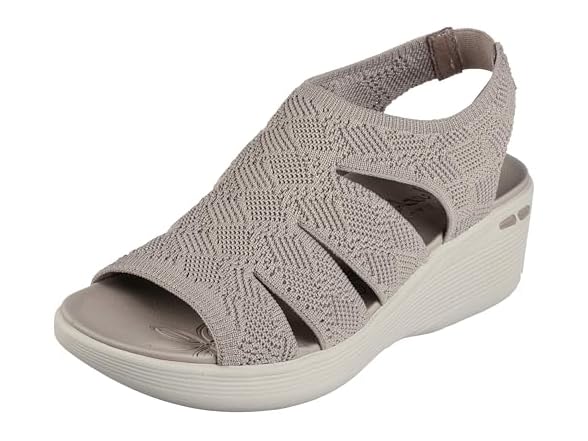 Skechers Women's PIER-LITE - MEMORY MAKER wedge sandal