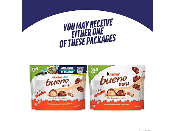 Kinder Bueno Mini Milk Choc Hazelnut 5.7oz