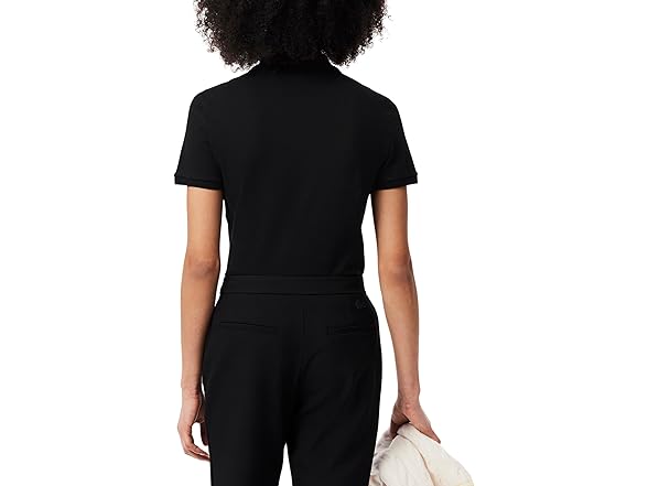 Lacoste Women's Slim Fit Stretch Pique Polo Shirt