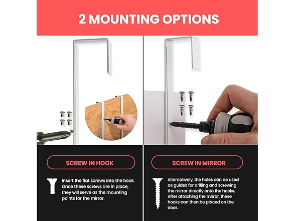 Gold Giant XL Set of 2 Mirror Brackets