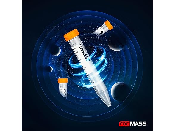 FOCMASS 15ml Conical Centrifuge Tubes