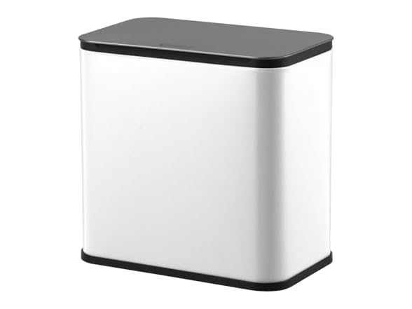 OUTLANE 1.3 Gallon Slim Hanging Stainless Steel Trash