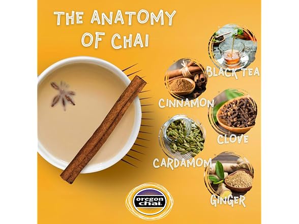 6PK Oregon Chai Original Chai Concentrate