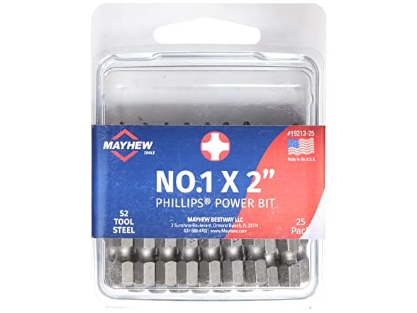 Mayhew Phillips Power Bit
