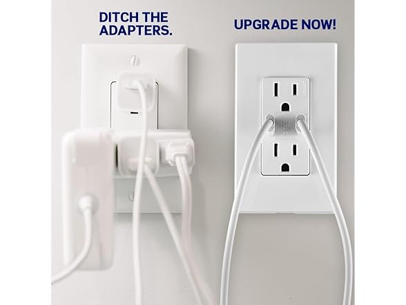 Leviton 60W (6A) USB Dual Type-C/C Power Delivery in-Wall Charger