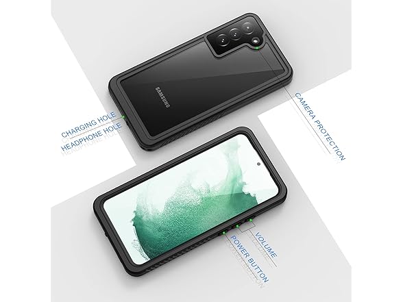 Lanhiem Galaxy S22+ Waterproof Case