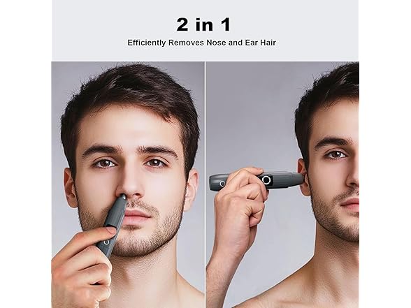 Rechargeable Ear and Nose Hair Trimmer