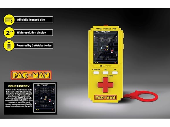 My Arcade Pac-Man Pixel Pocket Pro