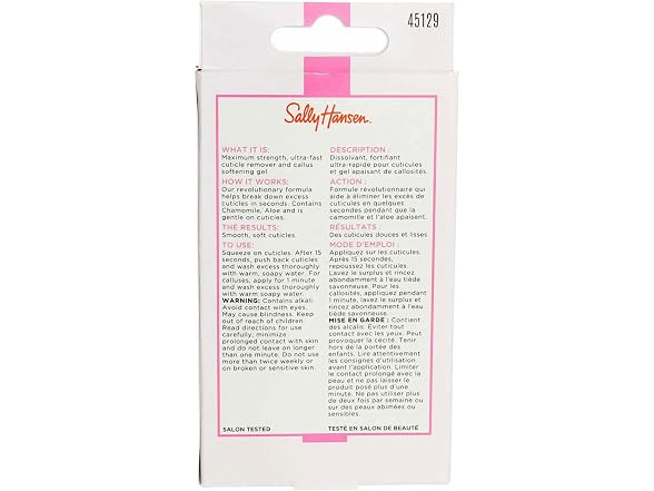 Sally Hansen Instant Cuticle Remover 1 Ounce